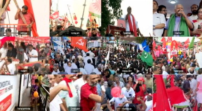 തെരഞ്ഞെടുപ്പ് ആവേശത്തിമിര്‍പ്പില്‍ കൊട്ടിക്കലാശം; ഇനി നിശബ്ദ പ്രചാരണത്തിന്റെ മണിക്കൂറുകള്‍