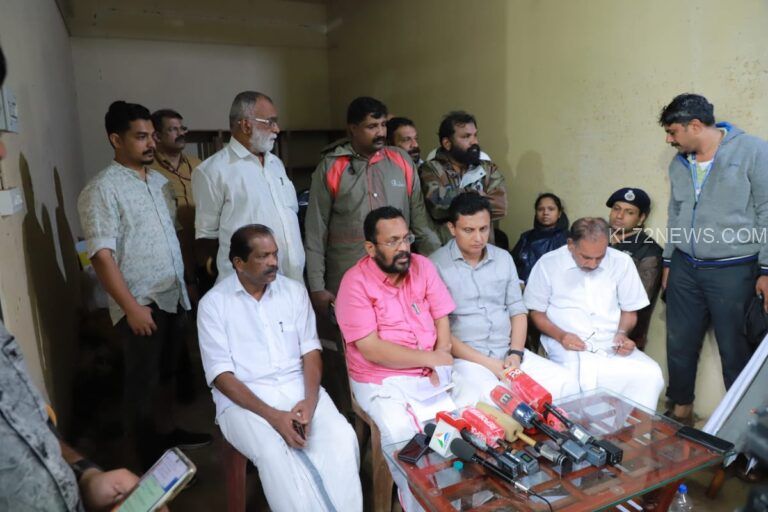 ചൂരല്‍മല: പ്രദേശത്ത് കുടുങ്ങിക്കിടക്കുന്നവരുടെ സുരക്ഷ ഉറപ്പാക്കും മന്ത്രി കെ രാജന്‍
