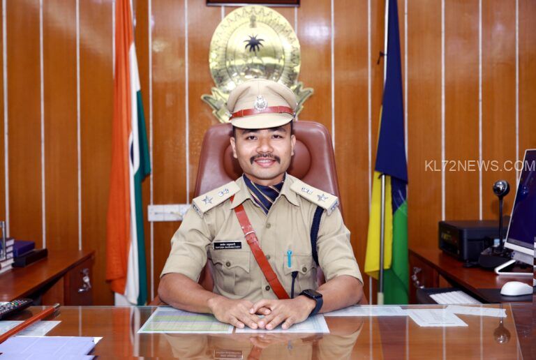 തപോഷ് ബസുമദാരി ജില്ലാ പോലീസ് മേധാവിയായി ചുമതലേറ്റു