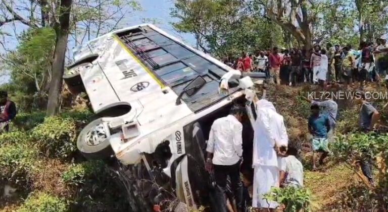 ഗൂഡലൂരിൽ മലയാളികൾ സഞ്ചരിച്ച ടൂറിസ്റ്റ് ബസ് മറിഞ്ഞ് അപകടം; 17 പേർക്ക് പരുക്ക്