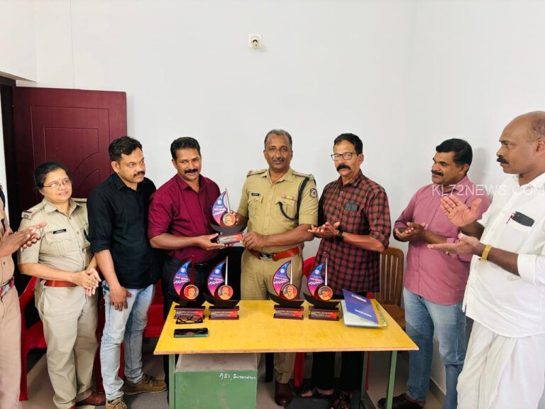 അസി: സബ് ഇൻസ്പെക്ടർ കെ.എൻ സുനിൽ കുമാറിന് യാത്ര അയപ്പ് നൽകി