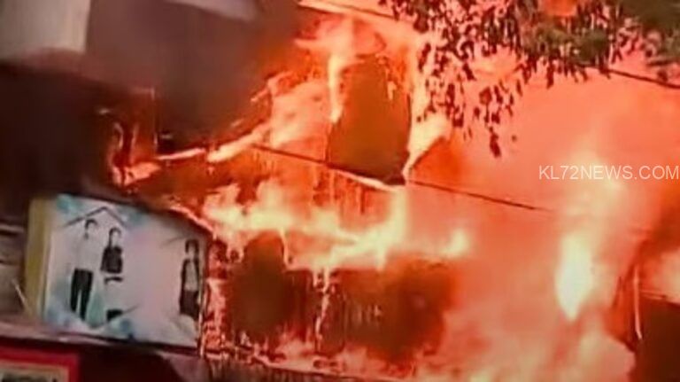 കോഴിക്കോട് പുതിയ ബസ് സ്റ്റാൻഡിൽ വൻ തീപിടിത്തം; സമീപത്തെ കടകൾ ഒഴിപ്പിച്ചു