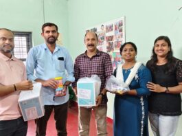 ആശ്രയ ബാലിക സദനത്തിന് പഠന ഉപകരണങ്ങൾ നൽകി