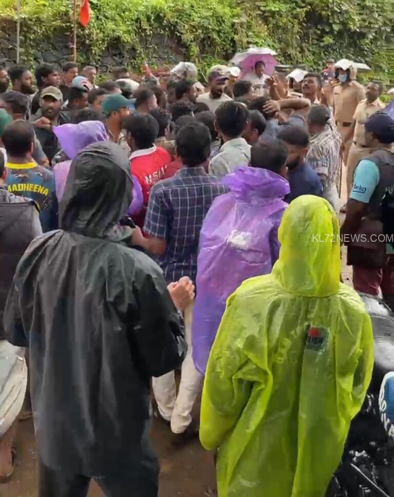 ജനകീയ സമരത്തെ പോലീസിനെ ഉപയോഗിച്ച് അടിച്ചമർത്തുന്നത് നോക്കിനിൽക്കാനാവില്ല യൂത്ത് ലീഗ്