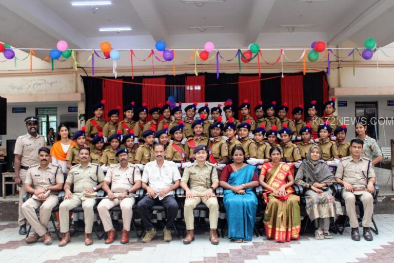 എസ്.പി.സി പാസ്സിങ് ഔട്ട് പരേഡ് നടത്തി