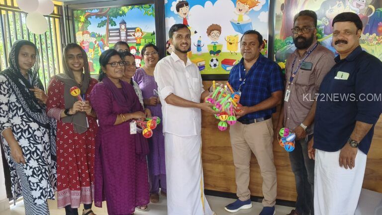 ഇമ്മ്യൂണൈസേഷൻബ്ലോക്കിലെത്തുന്ന കുരുന്നുകൾക്കായി കളിപ്പാട്ടം വിതരണം ചെയ്തു