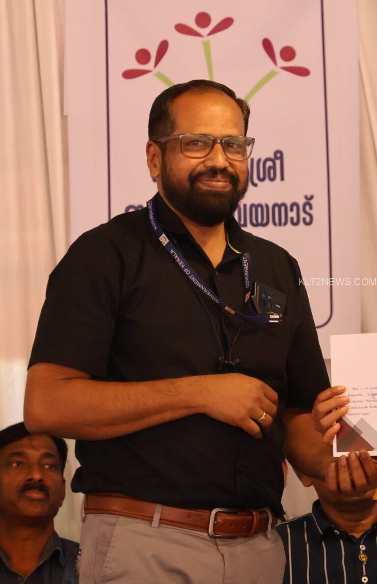 28 വർഷത്തെ സേവനത്തിന് ശേഷം പികെ ബാലസുബ്രഹ്മണ്യൻ സർവീസിൽ നിന്ന് പടിയിറങ്ങി
