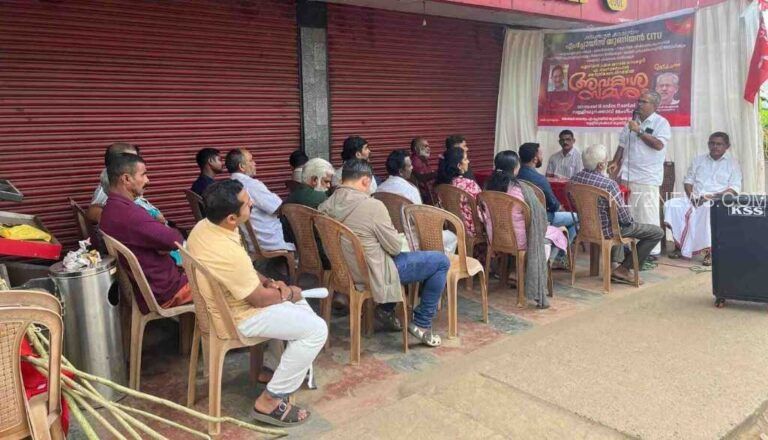 ക്ഷേത്ര ജീവനക്കാർ സമര പ്രഖ്യാപനവും അനുസ്മരണവും നടത്തി
