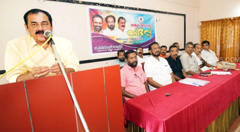 സാംസ്ക്കാരിക നായകൻമാരുടെ നിശ്ശബ്ദത അപകടകരം :എൻ വി പ്രദീപ് കുമാർ