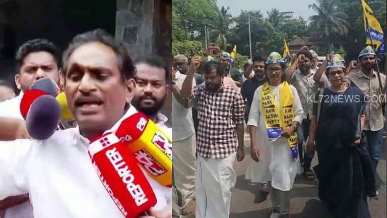 പൊതുപരിപാടിക്കിടെ വേദിയിലെത്തി മേയര്‍ക്കു രാജിക്കത്ത്; കോഴിക്കോട് കോണ്‍ഗ്രസ് കൗണ്‍സിലര്‍ എഎപിയില്‍ ചേര്‍ന്നു