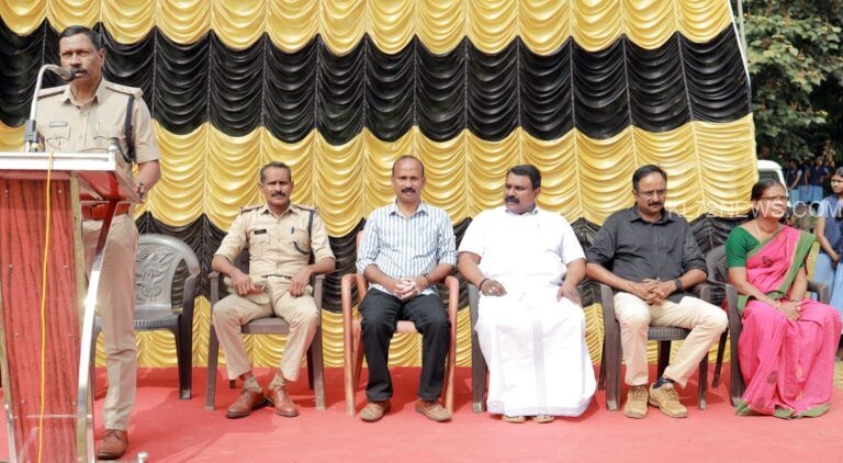 എസ്.പി.സി സംയുക്ത പാസിങ്‌ ഔട്ട്‌ പരേഡ് നടത്തി