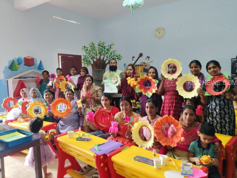 വർണ്ണക്കൂടാരം ശില്പശാലതരിയോട്.