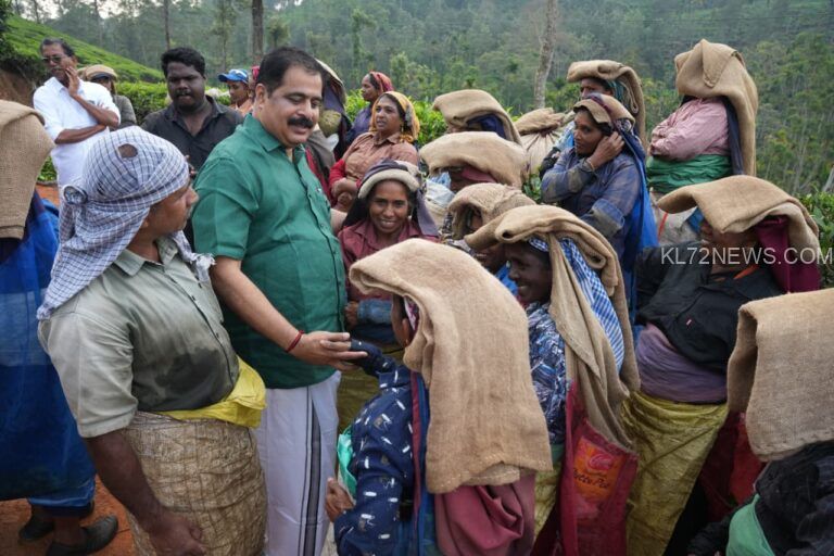 പി.കെ. അനിൽകുമാറിന് ഊഷ്മള സ്വീകരണം നൽകി തോട്ടം മേഖല