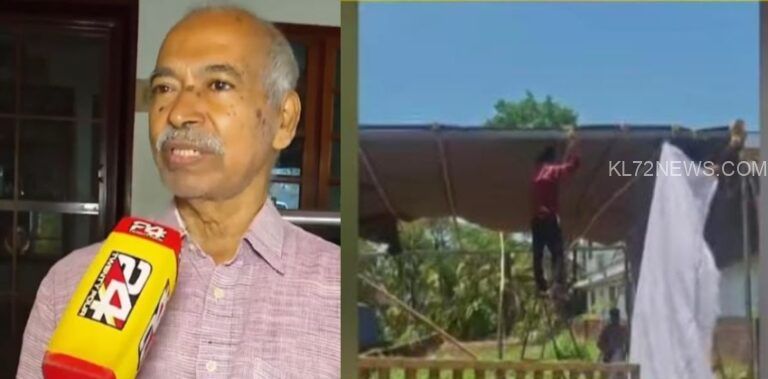 വി കുഞ്ഞികൃഷ്ണന്റെ തിരഞ്ഞെടുപ്പ് കമ്മിറ്റി ഓഫീസ് പൊളിച്ചു; സ്ഥലം ഉടമയെ സിപിഐഎം ഭീഷണിപ്പെടുത്തിയെന്ന് കുഞ്ഞികൃഷ്ണൻ