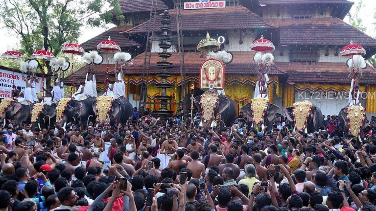തൃശൂര്‍ പൂരത്തിന് വെടിക്കെട്ടില്ല; 15 ആനപ്പുറത്ത് എഴുന്നള്ളിപ്പ്, കുടമാറ്റം പേരിന് മാത്രം, പൊലിമ കുറച്ച് ആഘോഷം