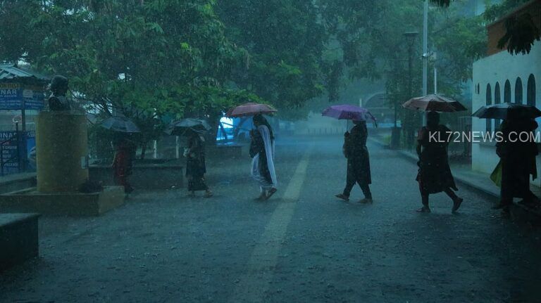 സംസ്ഥാനത്ത് ശക്തമായ മഴയ്ക്ക് സാധ്യത, യെല്ലോ അലര്‍ട്ട്; ഇടിമിന്നല്‍ മുന്നറിയിപ്പ്