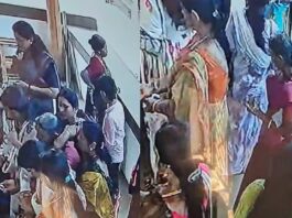 ക്ഷേത്രോത്സവത്തിനിടെ മാല പൊട്ടിച്ചോടി; സ്ത്രീകളെ കൈയോടെ പിടികൂടി നാട്ടുകാര്